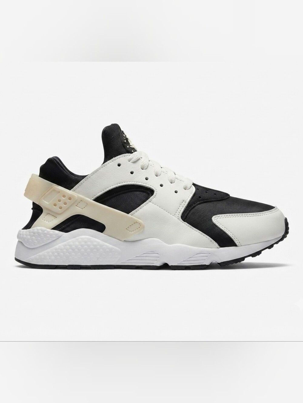 ​Nike Air Huarache (Run) Sneakers – White, Black & Navy (Men's Size 12)